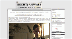 Desktop Screenshot of anwalt-herminghaus.de