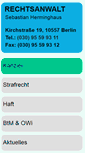 Mobile Screenshot of anwalt-herminghaus.de